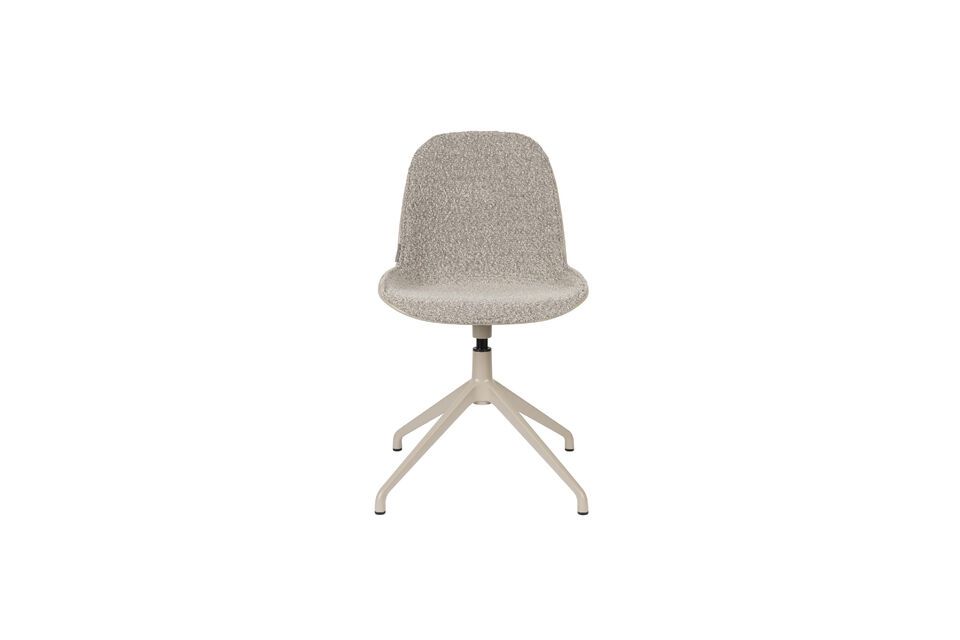 Grey fabric office chair Albert Kuip - 3