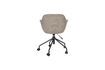 Miniature Grey fabric office chair Junzo Rib 6