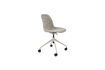 Miniature Grey fabric office chair with wheels Albert Kuip 1