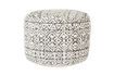 Miniature Grey fabric pouffe Liv 1