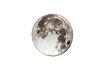 Miniature Grey fabric rug 200x200 cm Moon 1