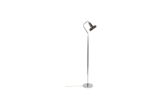 Grey glass floor lamp Anshin