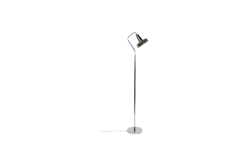 Grey glass floor lamp Anshin - 2