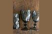 Miniature Grey glass wine glass H15,5 Asana 3