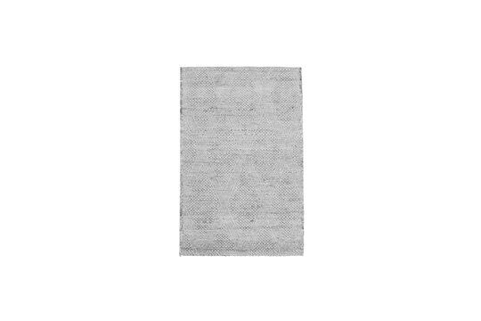 Grey jute rug 130x85 cm Mara Clipped