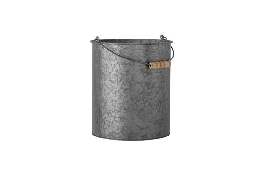 Grey metal bucket Dusan