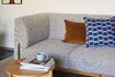 Miniature Grey oak wood 3 seater sofa Moment 5