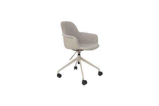 Grey plastic office chair Albert Kuip Clipped