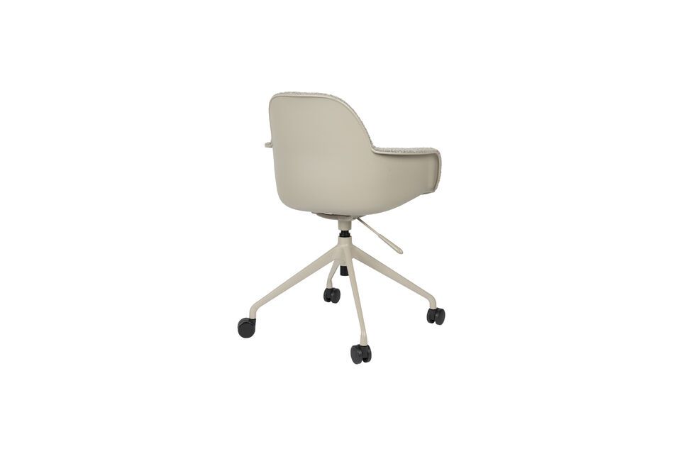 Grey plastic office chair Albert Kuip - 7