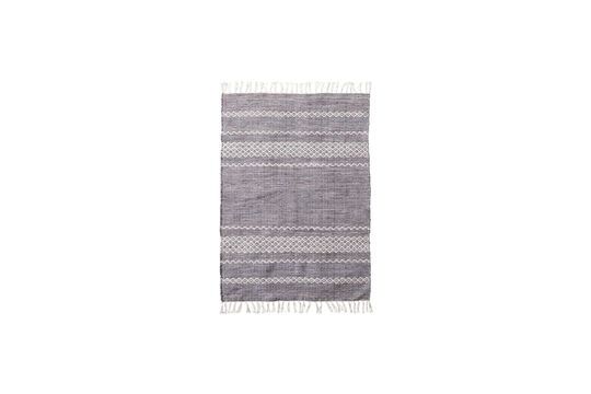 Grey polyester carpet 130x85 cm Ciero Clipped