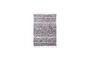 Miniature Grey polyester carpet 130x85 cm Ciero Clipped