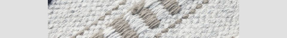 Material Details Grey polyester carpet 200x90 cm Terra