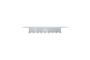 Miniature Grey steel coat rack Book Clipped