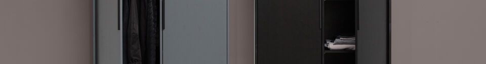 Material Details Grey wood cabinet Adam