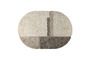 Miniature Grey wool rug 160x230 cm Zest Clipped