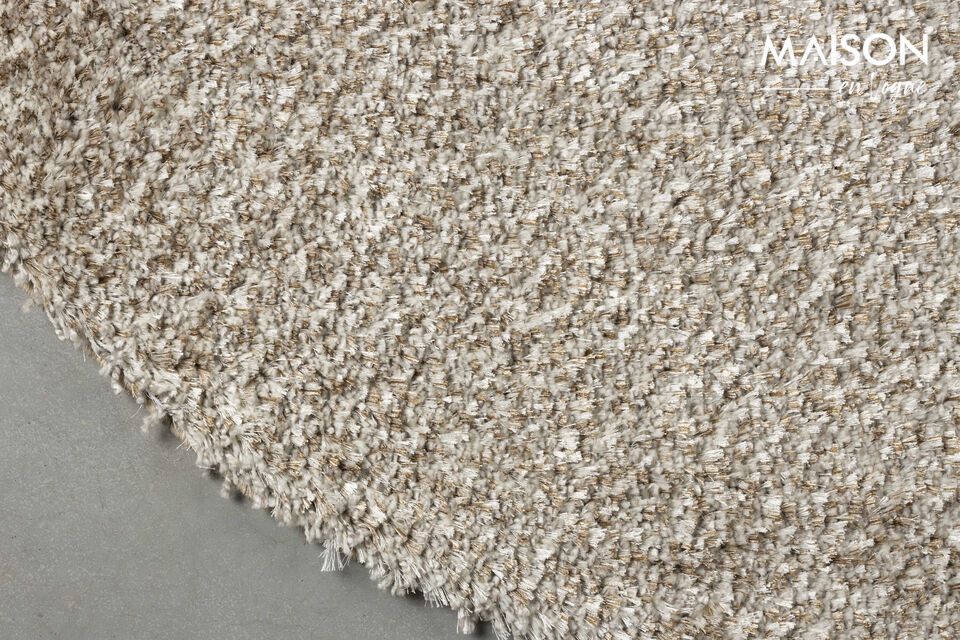 Grey wool rug 160x230 cm Zest - 3