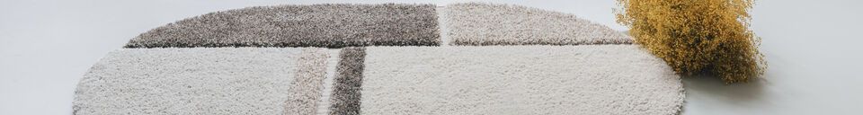 Material Details Grey wool rug 200x290 cm Zest