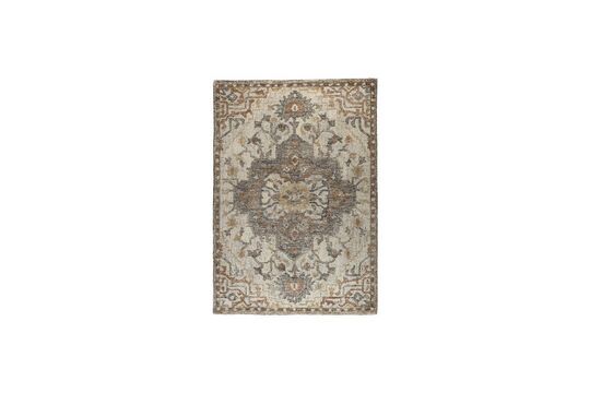 Grey wool rug 200x300 cm Amori Clipped