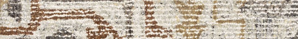 Material Details Grey wool rug 200x300 cm Amori