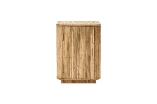 Gro light wood bedside table Clipped