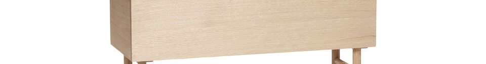 Material Details Ground light oak veneer planter