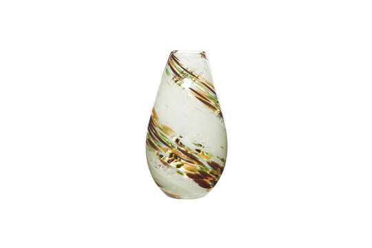 Grove multicolored glass vase