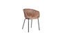 Miniature H apur beige wicker armchair Clipped