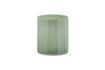 Miniature H16 Glower green glass planter 1