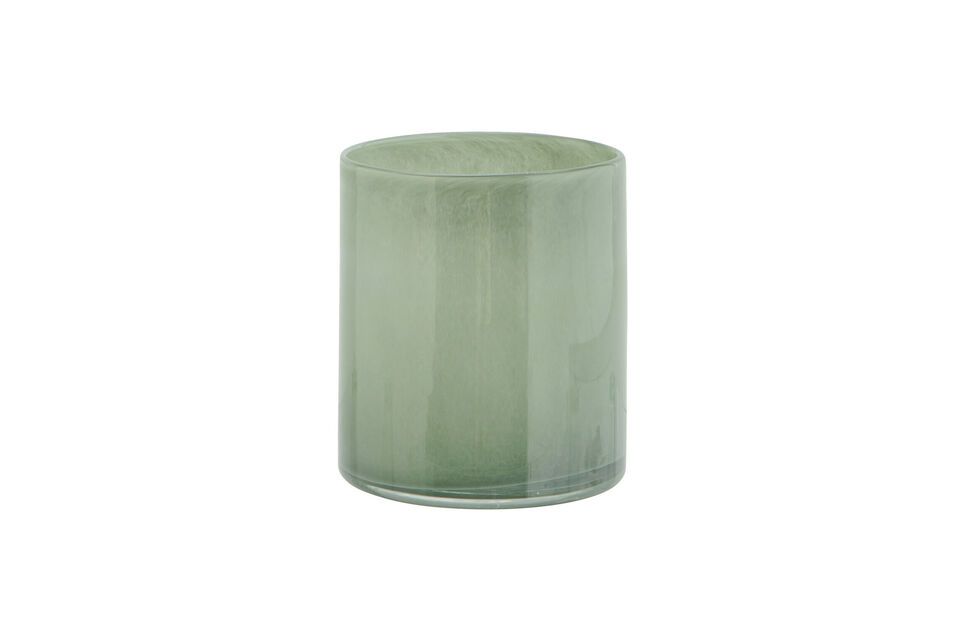 H16 Glower green glass planter Madam Stoltz