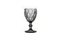 Miniature H17 Asana grey glass wine glass Clipped