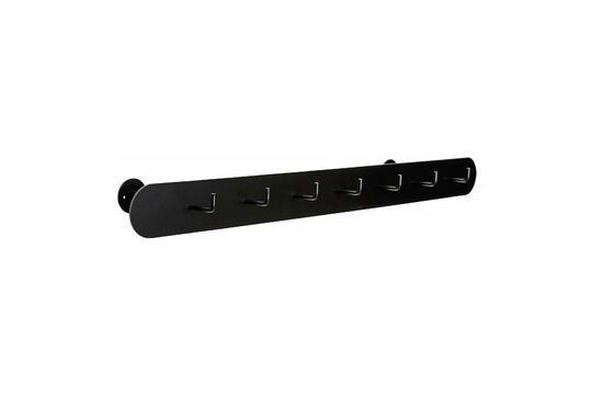 Hack black metal coat rack Clipped