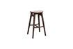 Miniature Hackney dark wood bar stool 5