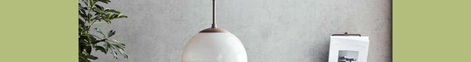 Material Details Halda brown metal pendant light