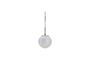 Miniature Halda white metal pendant light Clipped