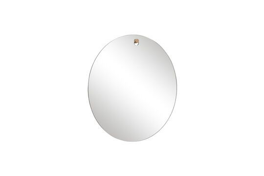 Hall clear glass mirror Clipped