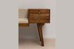 Miniature Hallway dark wood bench 8