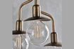 Miniature Hana gilded metal suspension lamp 3