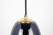 Miniature Hanging lamp in grey glass Lauren 7