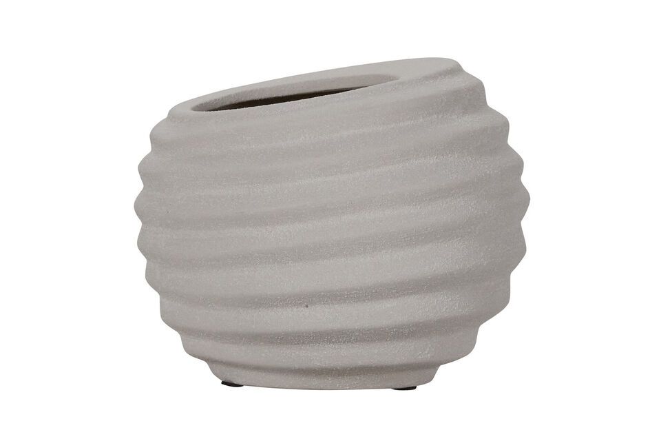 Happ off-white clay planter House Doctor