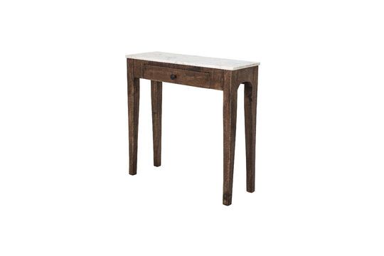 Hauge brown marble console table Clipped