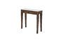 Miniature Hauge brown marble console table Clipped