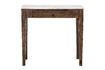 Miniature Hauge brown marble console table 8