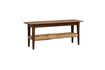 Miniature Havana dark wood bench 3