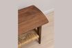 Miniature Havana dark wood bench 4