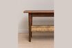 Miniature Havana dark wood bench 5