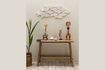 Miniature Hazor dark wood console 2