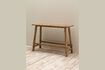 Miniature Hazor dark wood console 1