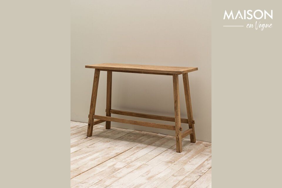 Hazor dark wood console Chehoma