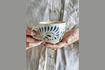 Miniature Heikki blue stoneware mug 3