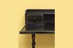 Miniature Henri black metal desk 5